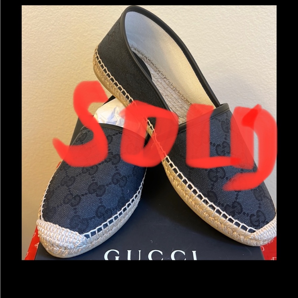 ❌❌❌SOLD!!! SOLD!!!❌❌❌ GUCCI Espadrille Shoes